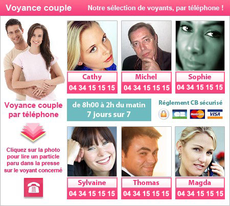 voyance sp&eacute;cialis&eacute;e couple