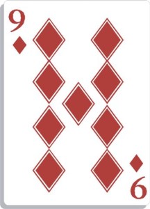 Apprendre la voyance avec jeu 32 cartes : le 9 de carreau
