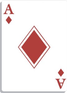 Apprendre la voyance avec jeu 32 cartes : l'as de carreau